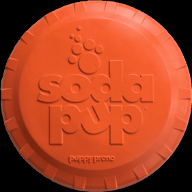 SP Bottle Top Flyer Durable Rubber Retrieving Frisbee