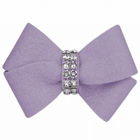 Susan Lanci Designs Nouveau Bow Hair Bow (Color: French Lavender, size: XS)