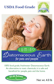 Food Grade Diatomaceous for Pets (size: 4 lbs)