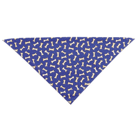 TP Bandana Tossed Bones (Color: Blue)