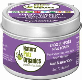 Endo Support Meal Topper For Dogs And Cats* Natura Petz Organics (size: 3 oz)