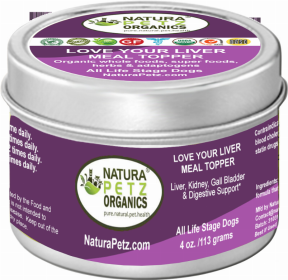 Love Your Liver Meal Topper Liver, Kidney, Gall Bladder & Digestive Support* (size: 4 Oz. Dog)