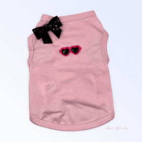 My Summertime Sunglasses & Bows Tank (Color: Pink, size: X Small)