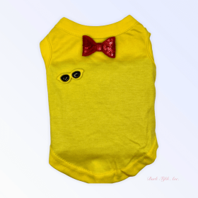 My Summertime Sunglasses & Bows Tank (Color: Yellow, size: X Small)