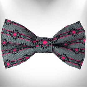 Southwestern Bow Tie (Color: Pow Wow Pink)