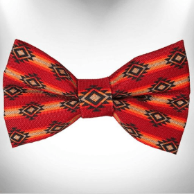 Southwestern Bow Tie (Color: Sky Fire)