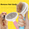 Pets Comb Dogs And Cats Beauty Styling Cleaning Automatic Hair Removal Comb